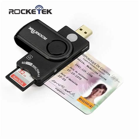 rocketek dod military usb smart card reader|USB Smart Card Reader, Rocketek DOD Military USB Cac .